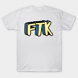 FTK For The Kids - Blue and Gold T-Shirt